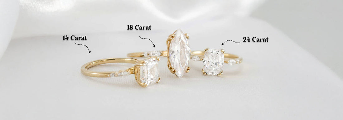 What's the Difference Between 14k, 18k, and 24k Gold?