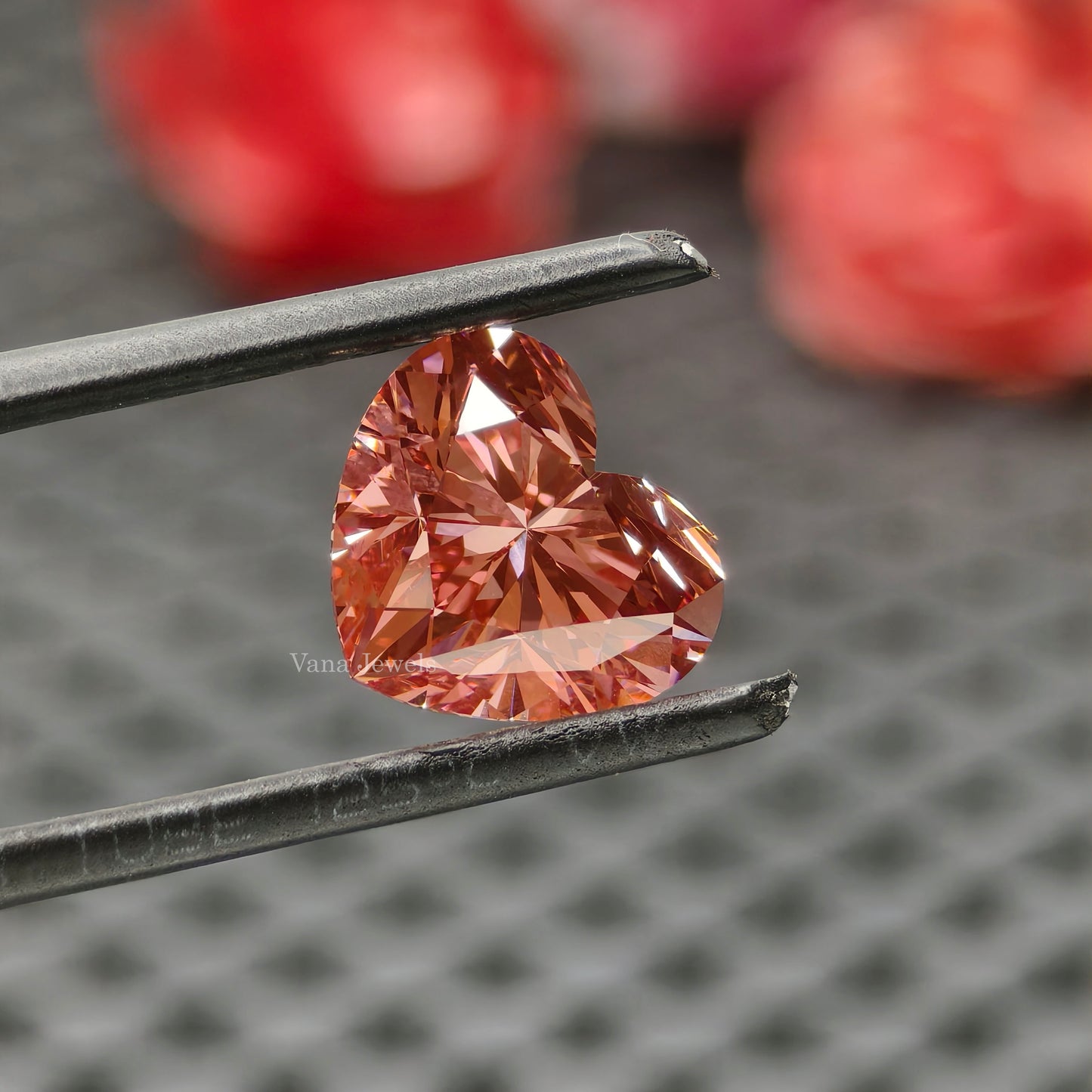 heart shape lab diamond IGI certified