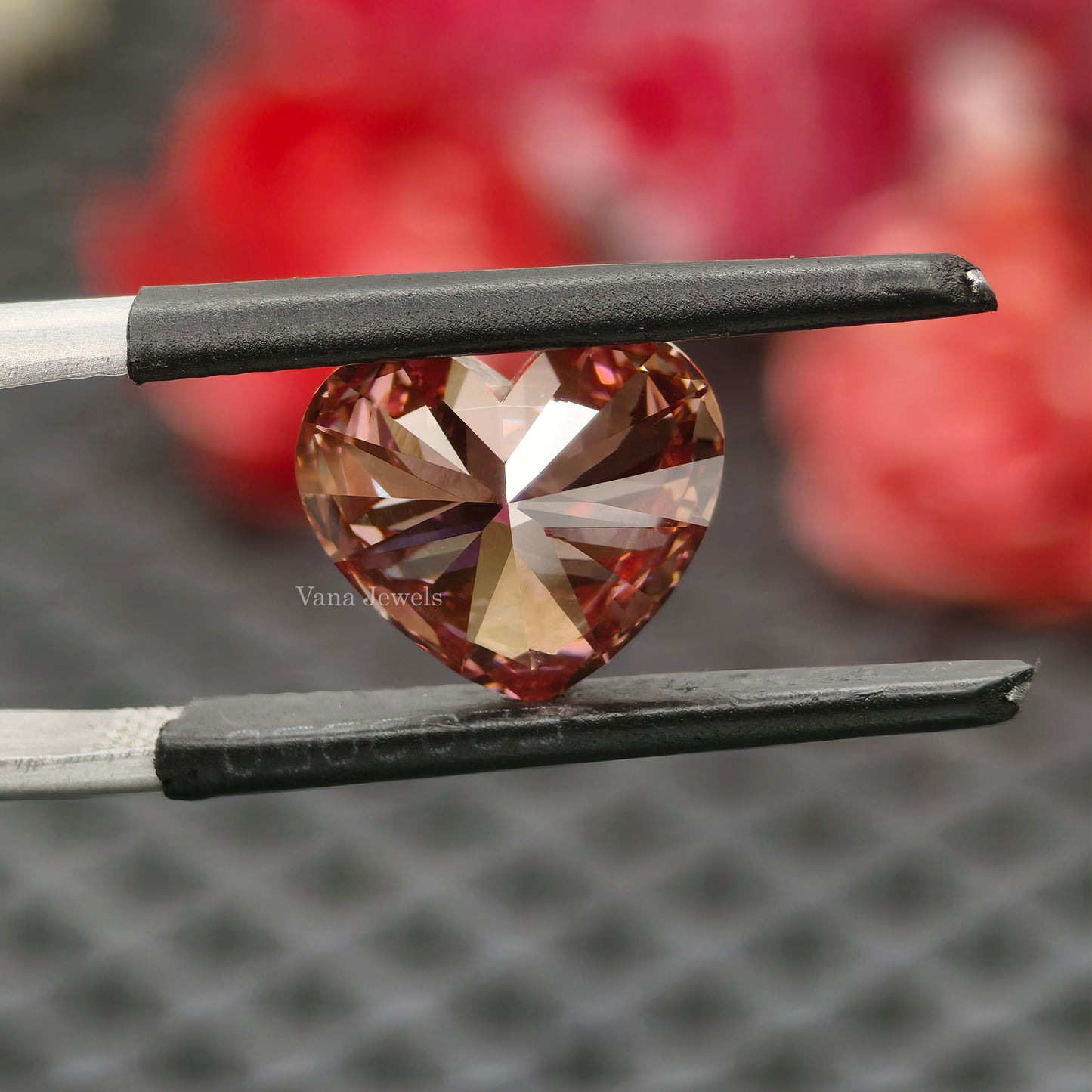 Loose heart cut diamond for custom engagement ring