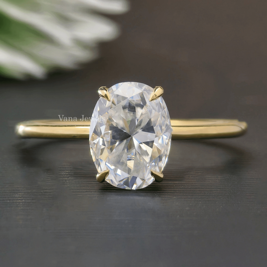 Oval Engagement Ring