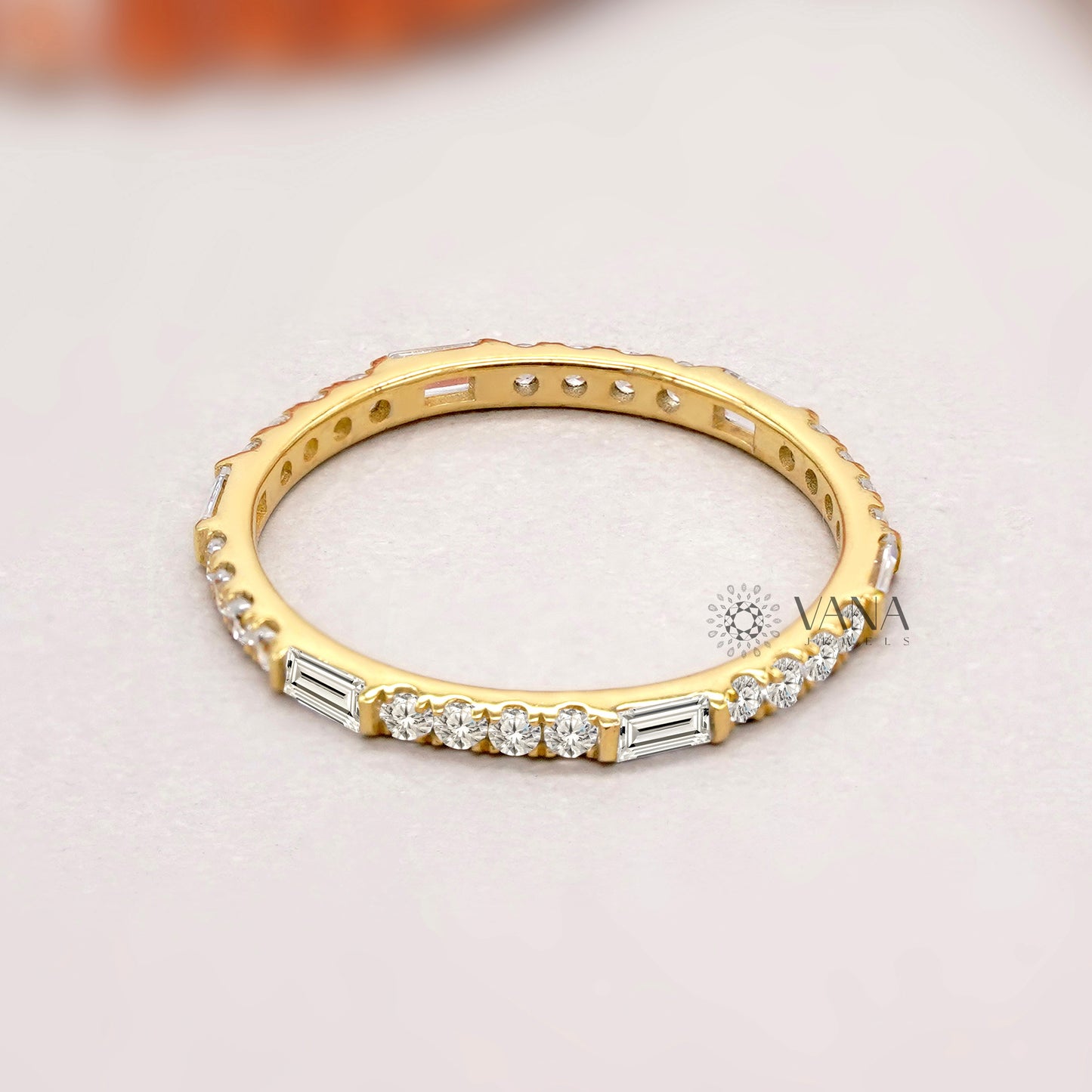 Sustainable Diamond Anniversary Band