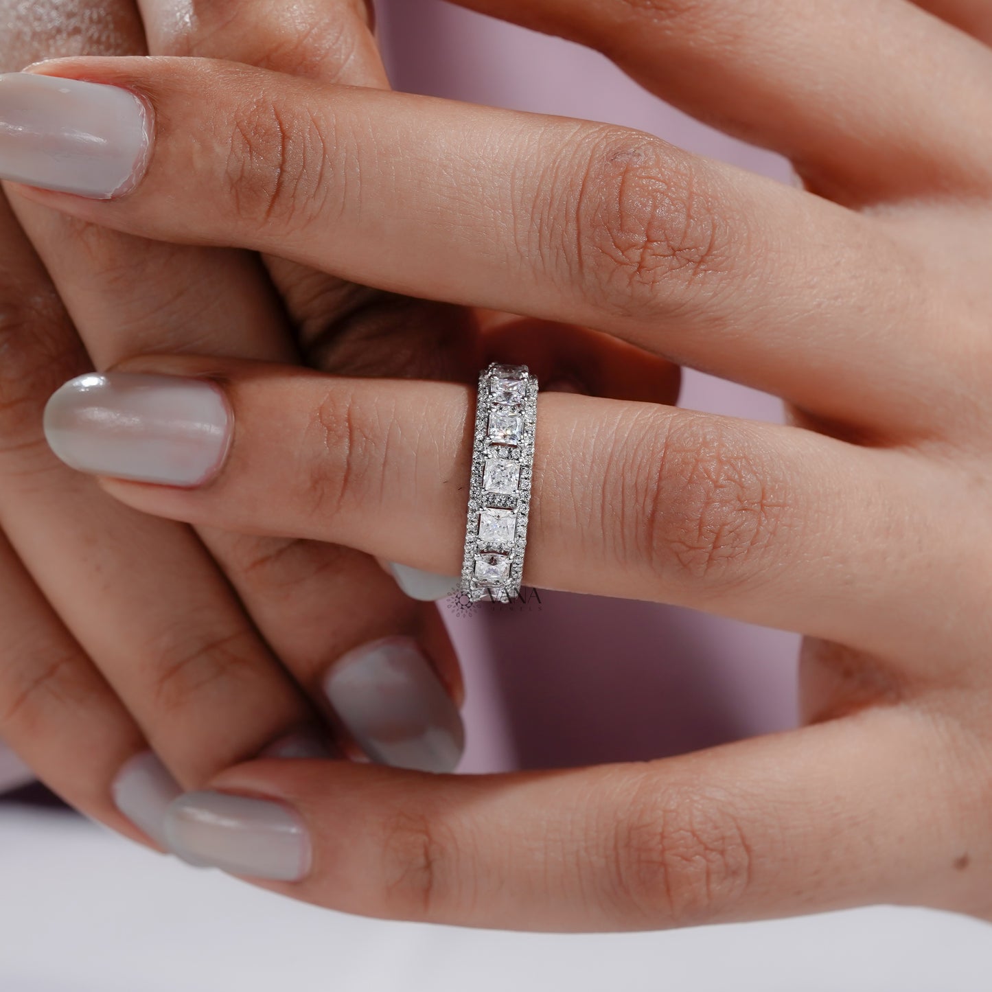 Princess Lab Grown Diamond Ring for Women