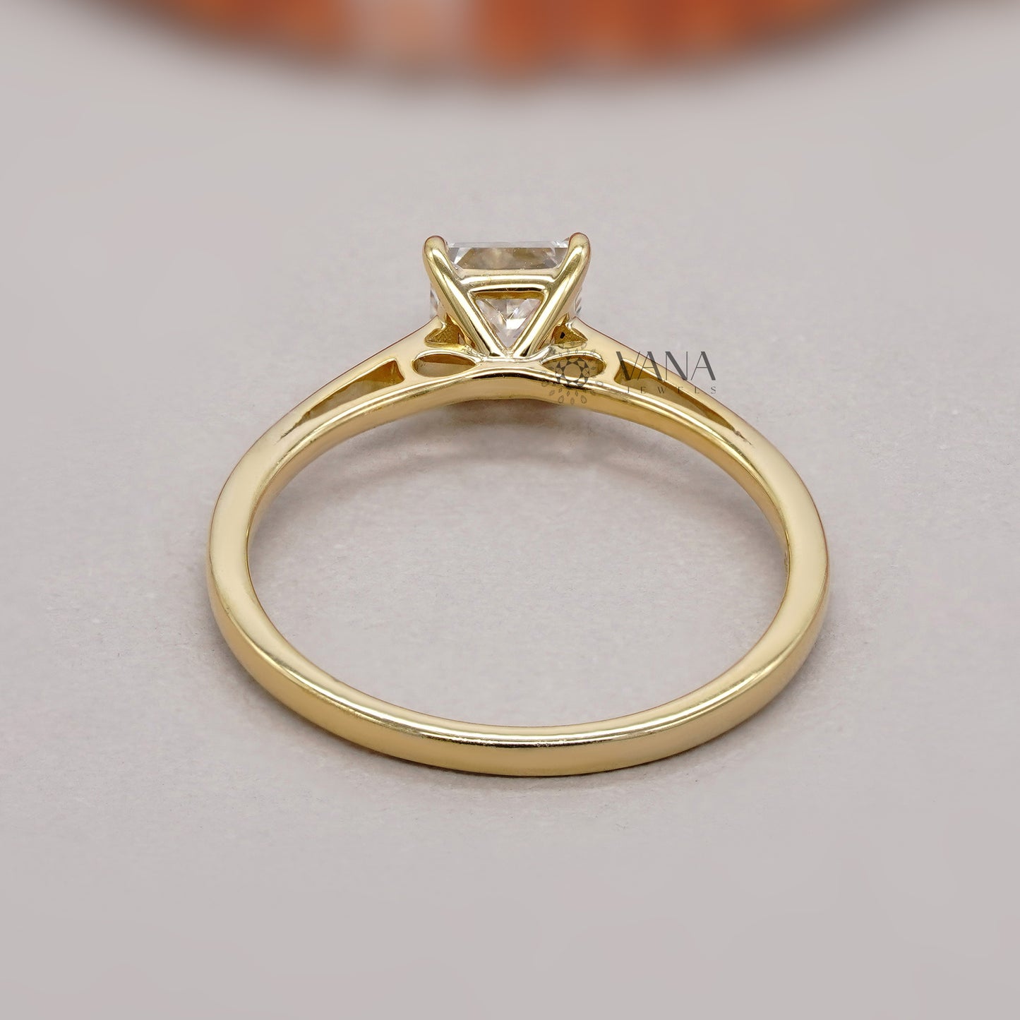 lab created diamond wedding ring