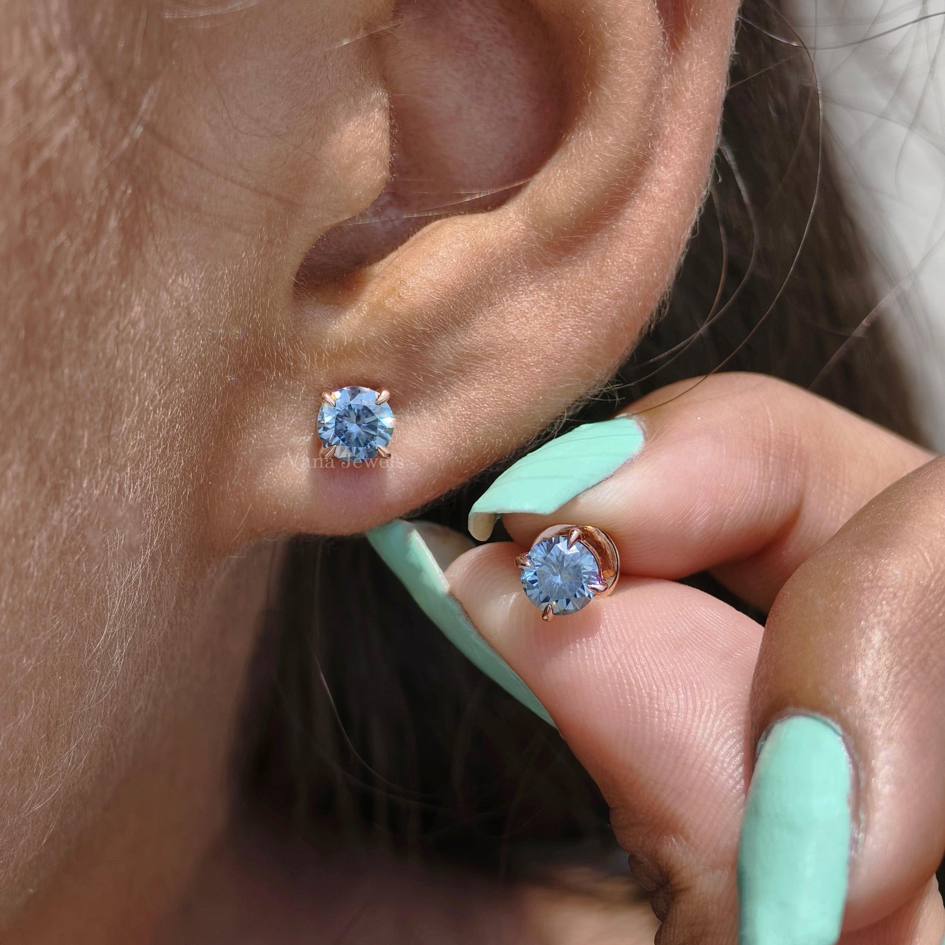 Everyday studs wedding earrings