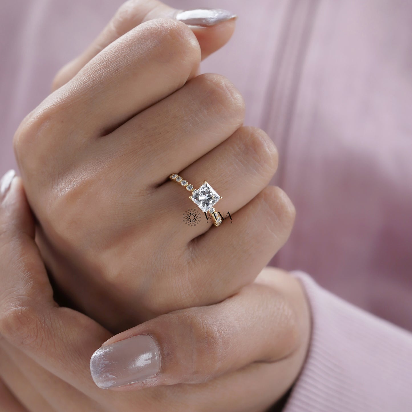 princess cut diamond ring for her