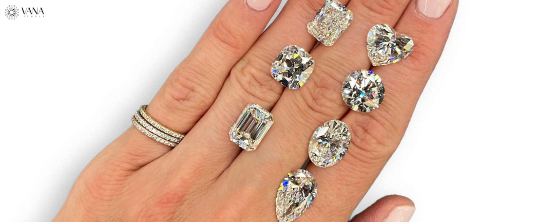 What Diamonds Look Like from 1 to 5 Carats