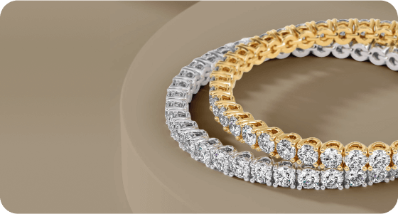 Lab Grown Diamond Bracelets - Vana Jewels