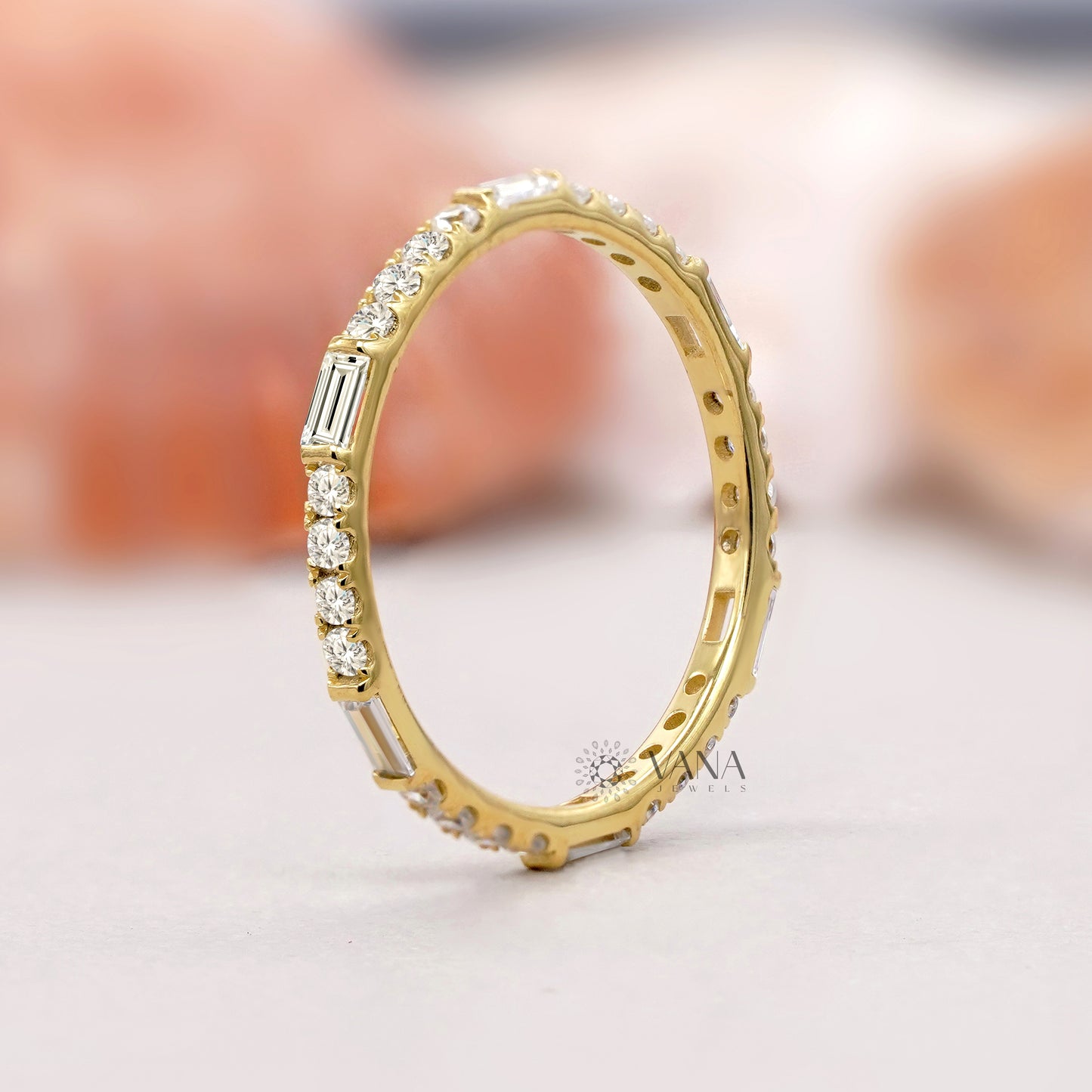 IGI Certified Lab Created Diamond Wedding Band

