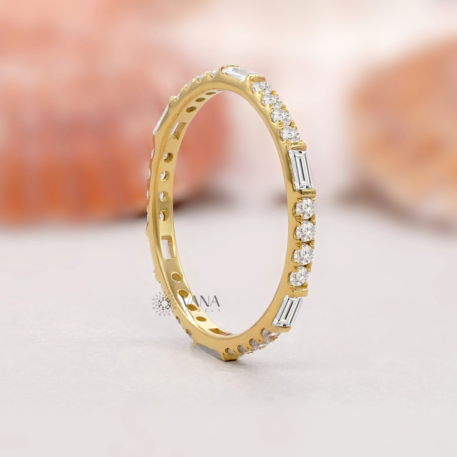 Lab Grown Diamond Stackable Wedding Band
