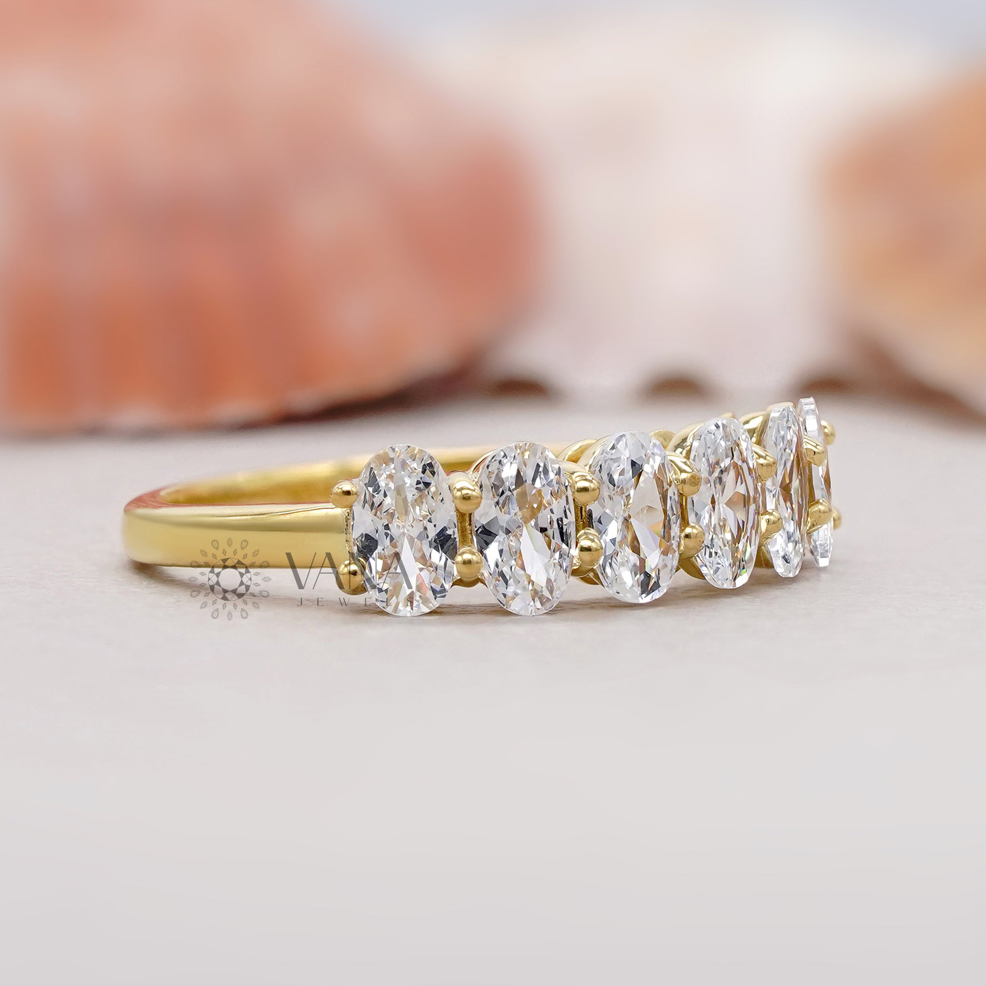 Eternity Oval Lab Grown Diamond Ring

