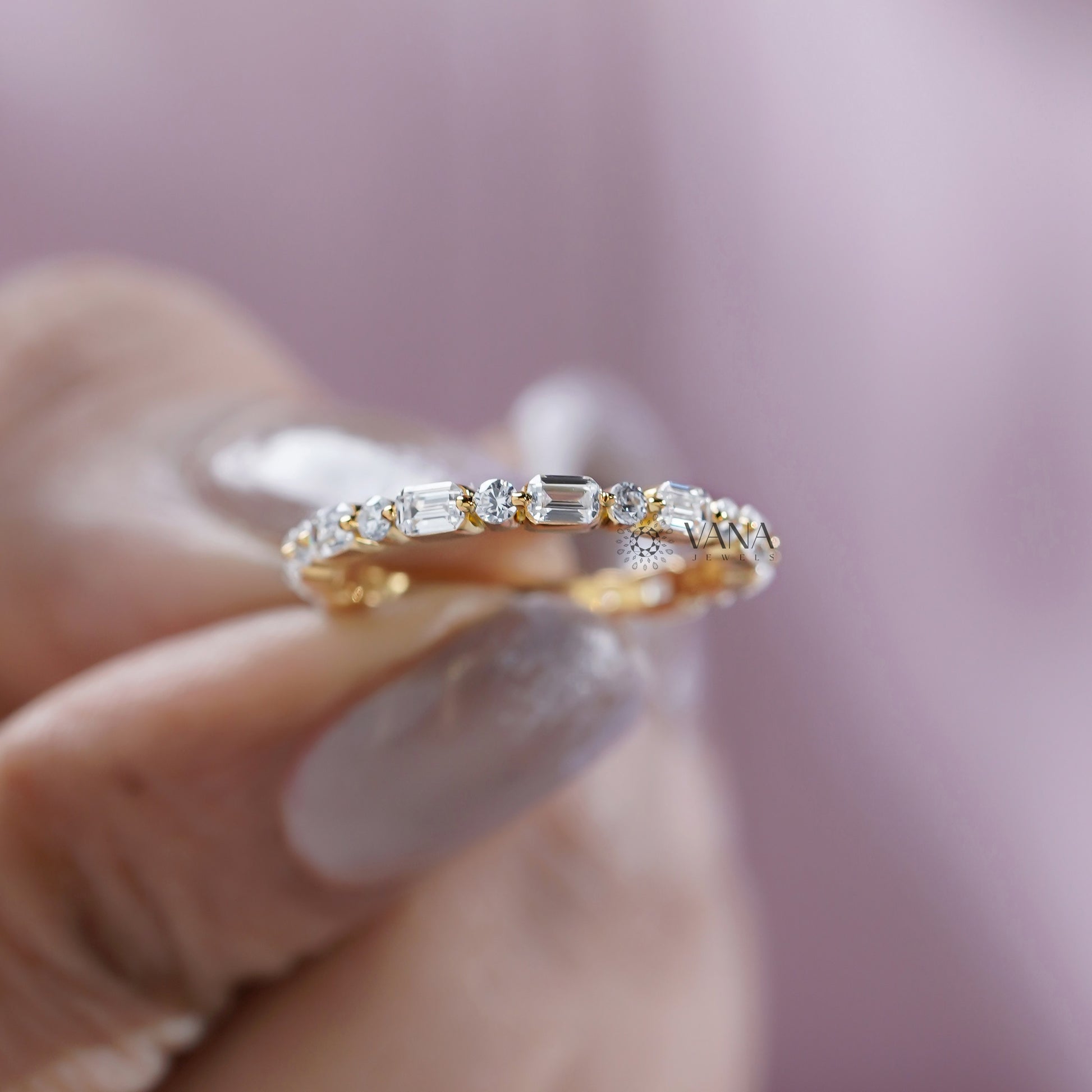Lab Grown Diamond Wedding Band
