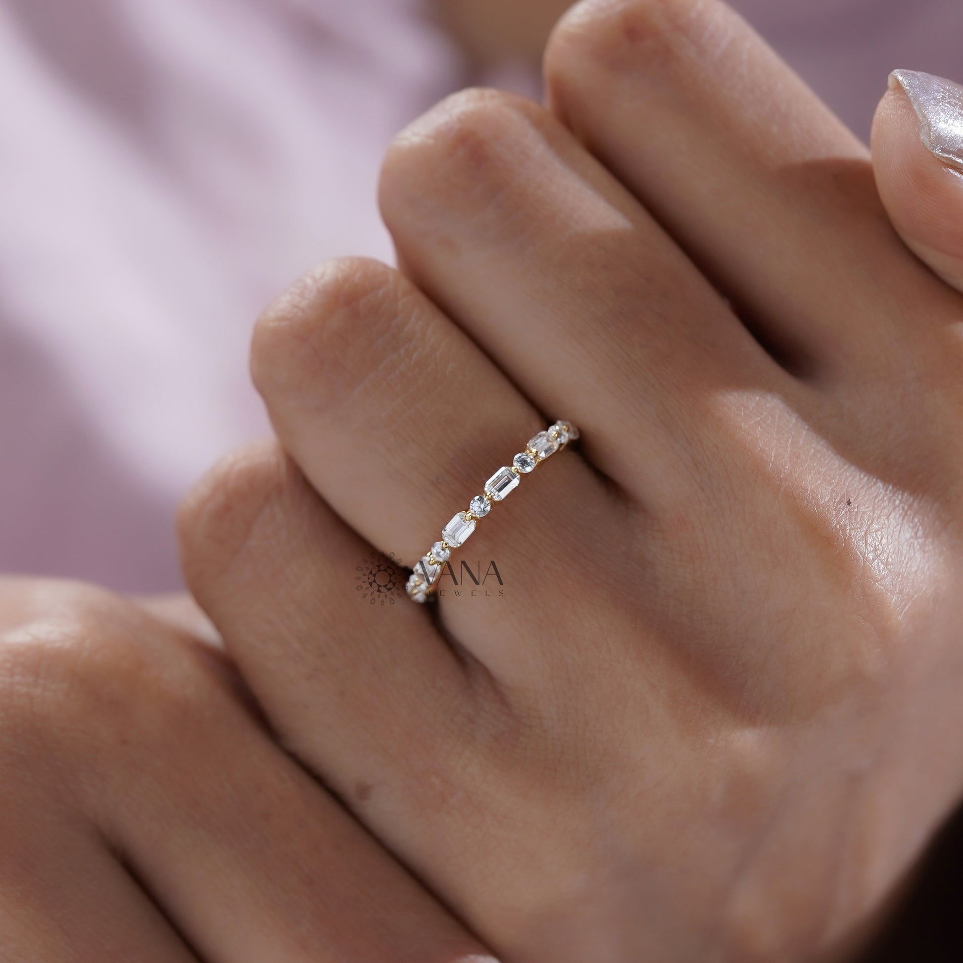 Lab Grown Diamond Eternity Band
