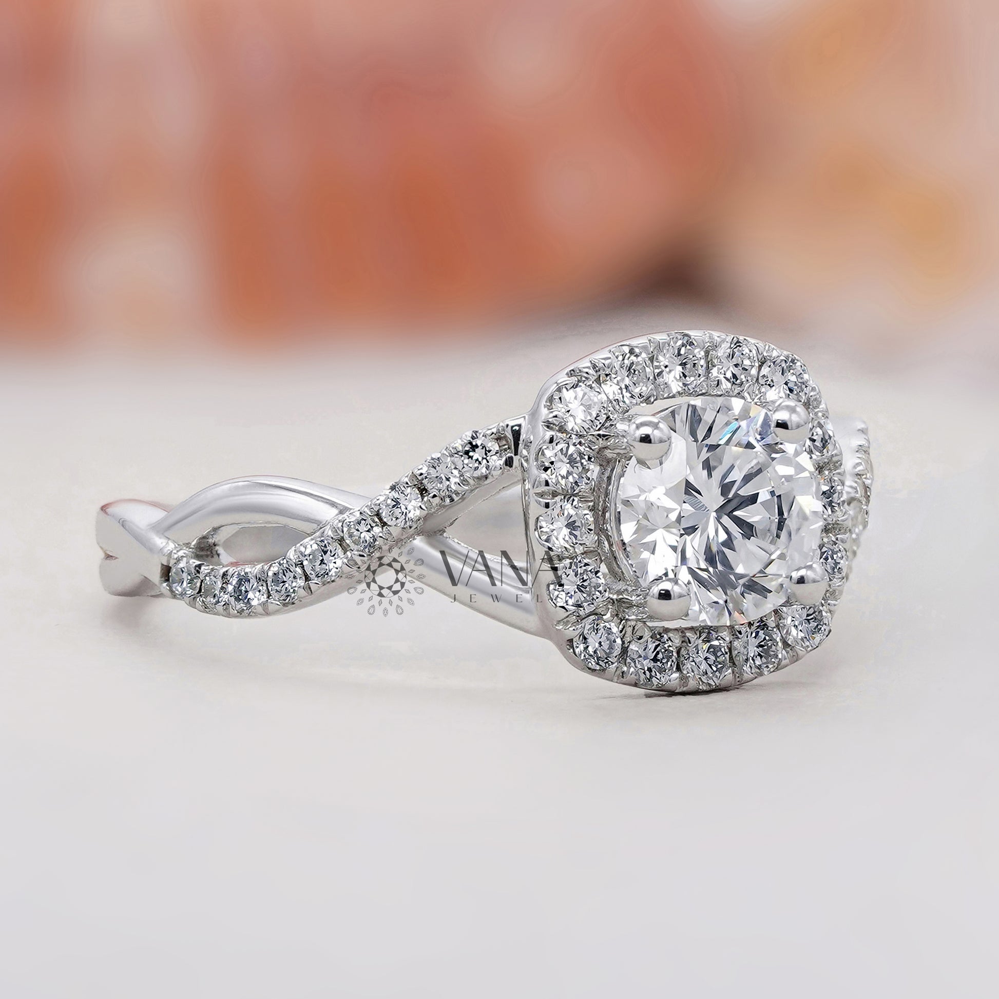 IGI Certified Lab Created Diamond Ring