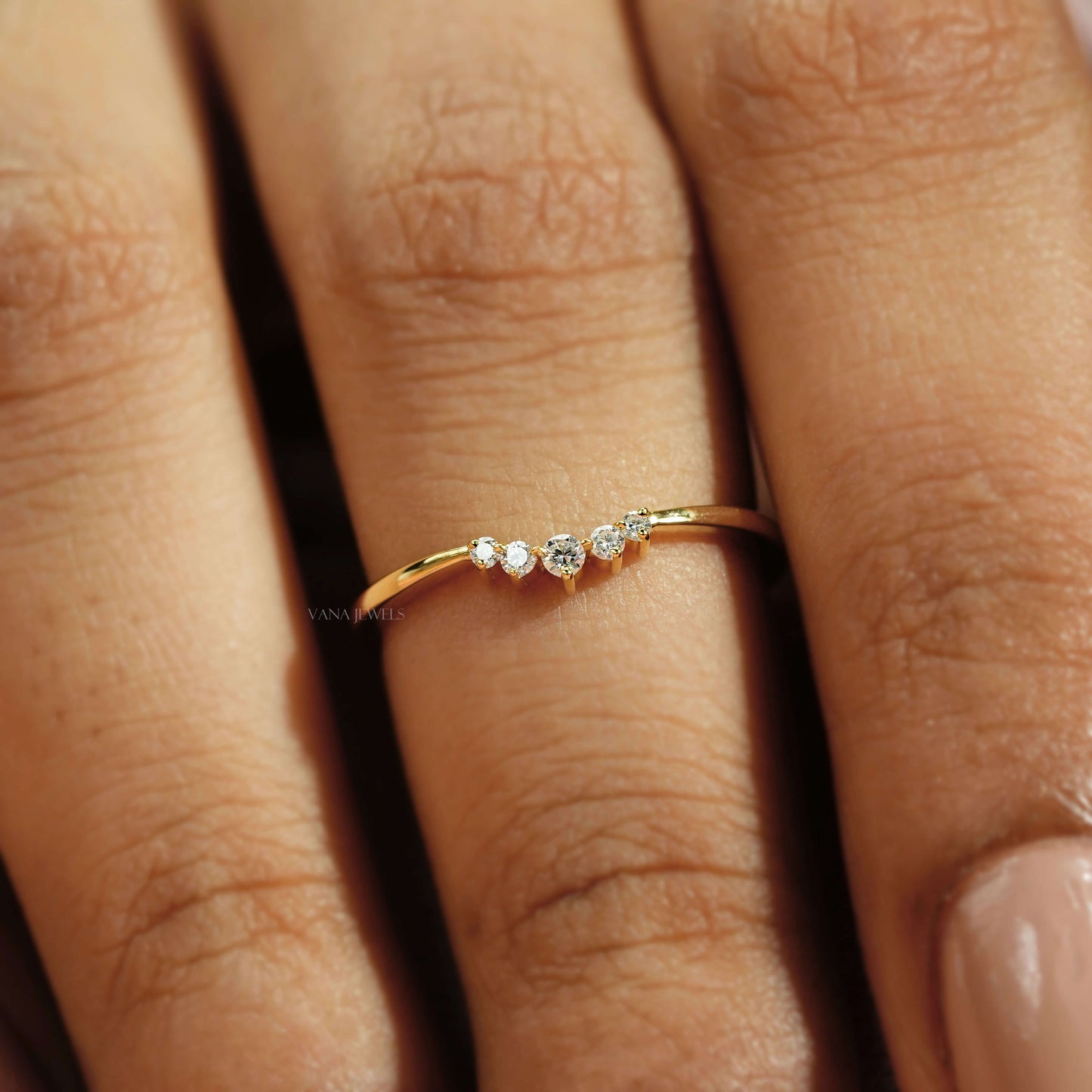 Diamond Matching Band for Engagement Ring