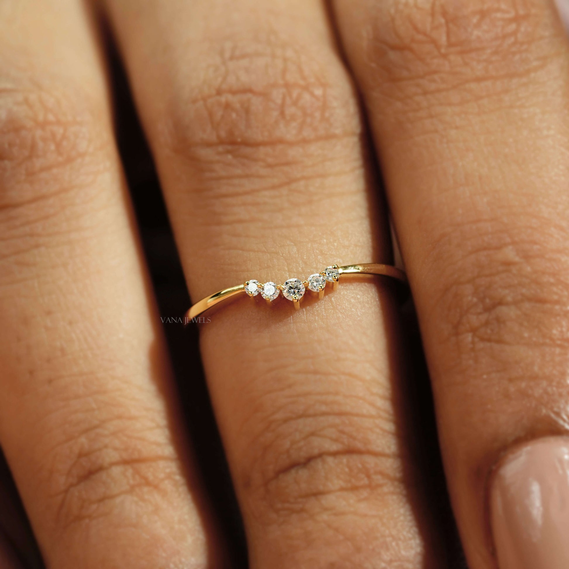 Diamond Matching Band for Engagement Ring
