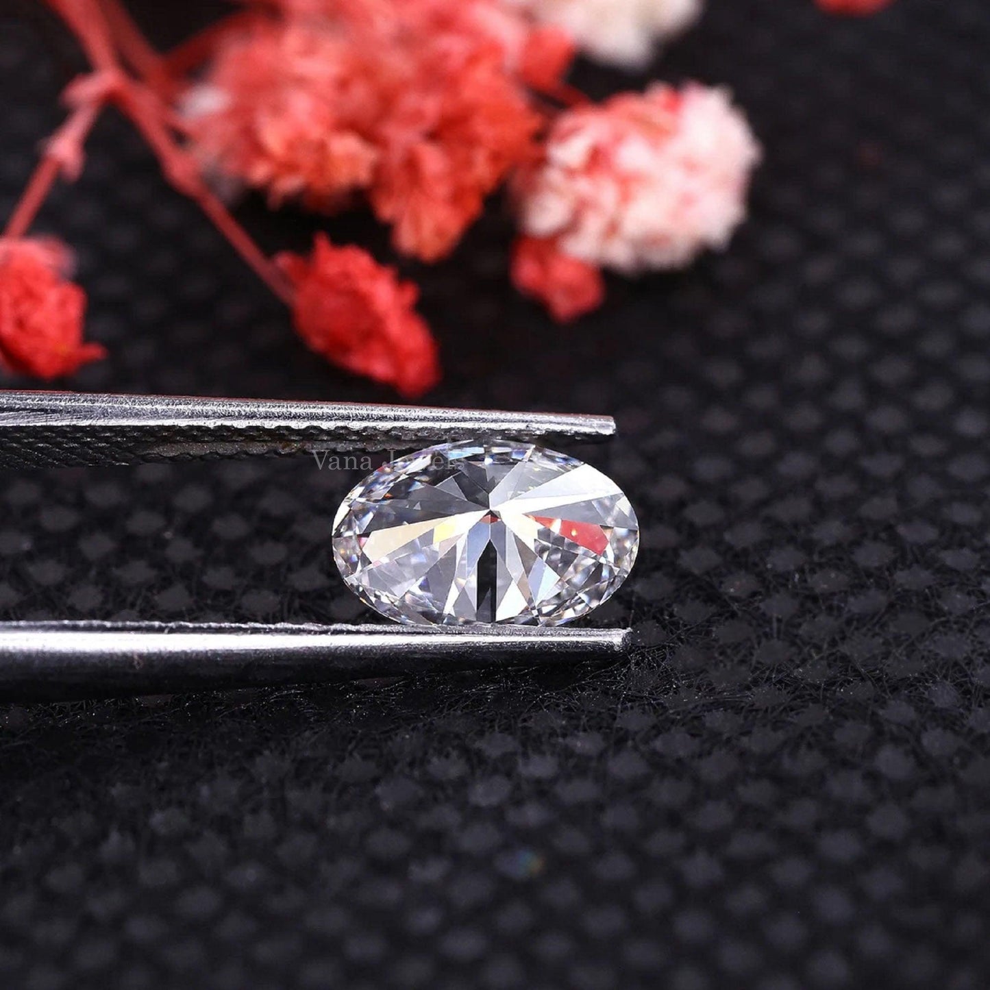 Oval Lab Grown Diamond, Loose Diamond For Ring - Vana Jewels