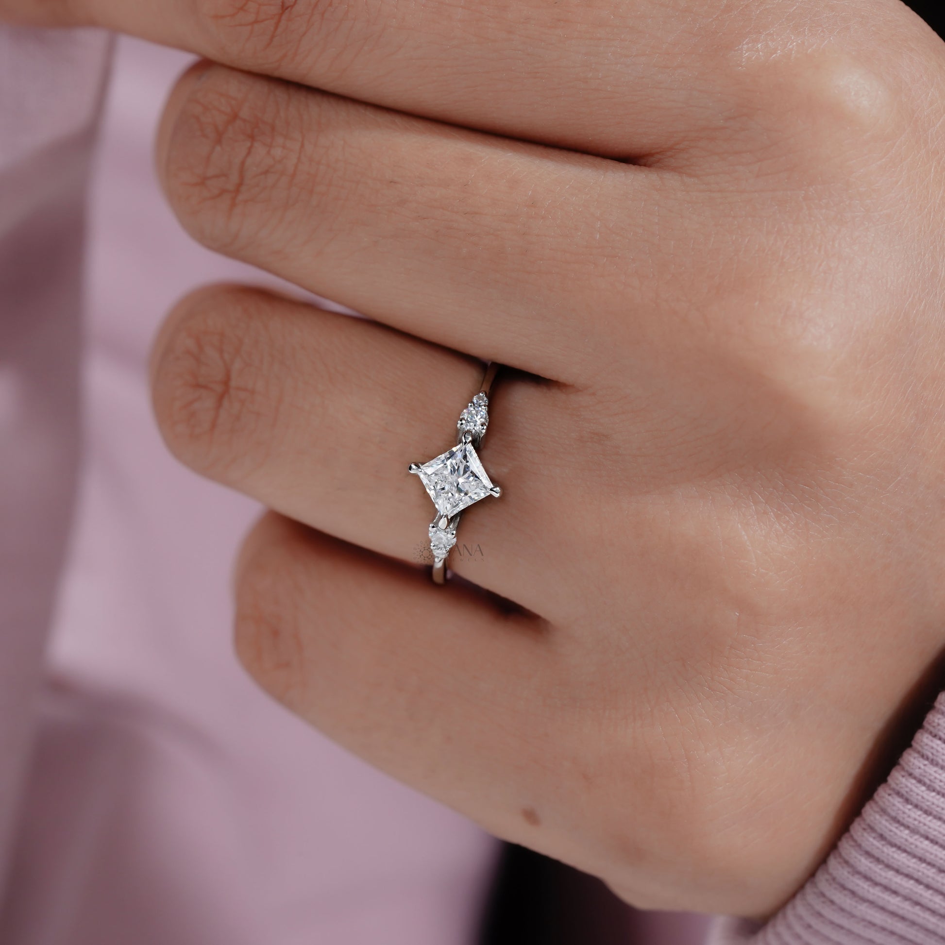 Lab Grown Diamond Princess Ring