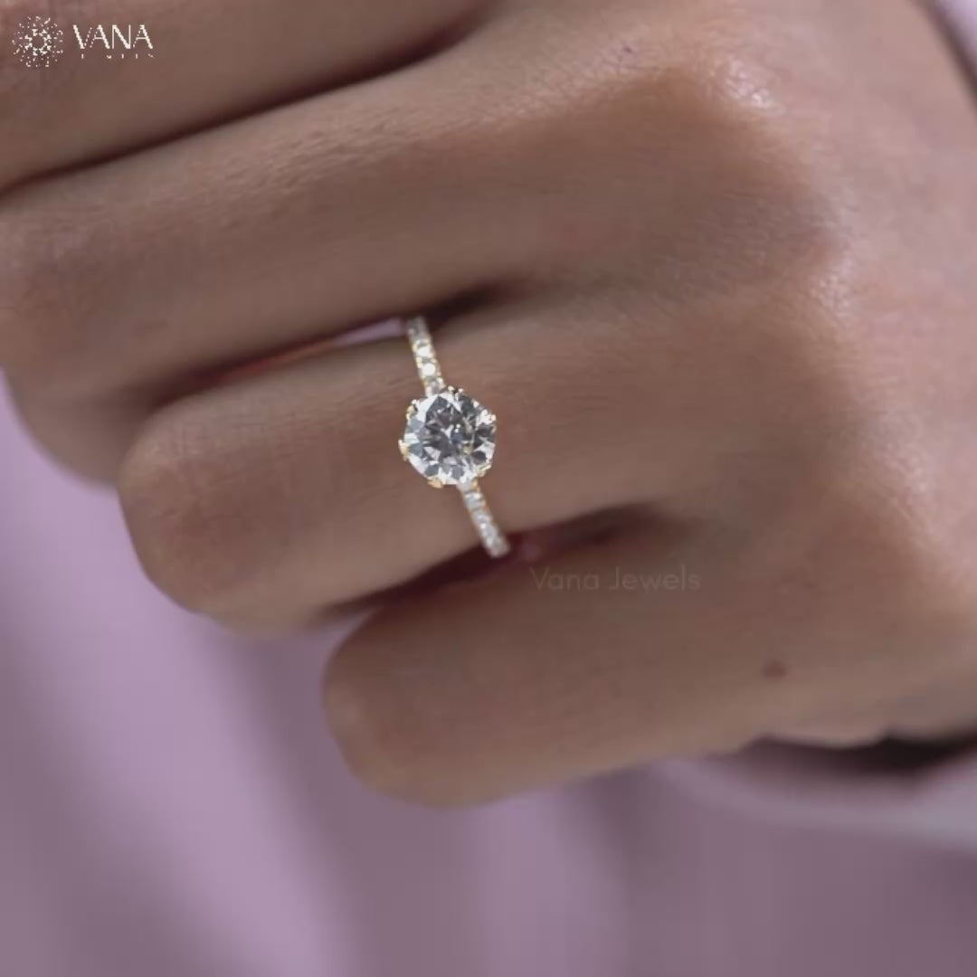 IGI Certified Lab Grown Diamond Ring