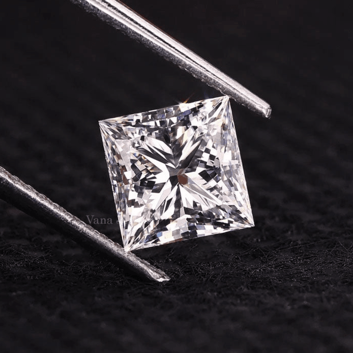 1.50 Carat Princess Cut Lab Grown Diamond | Loose Princess Cut Diamond - Vana Jewels