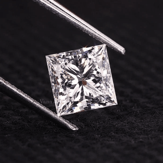 1.50 Carat Princess Cut Lab Grown Diamond | Loose Princess Cut Diamond - Vana Jewels