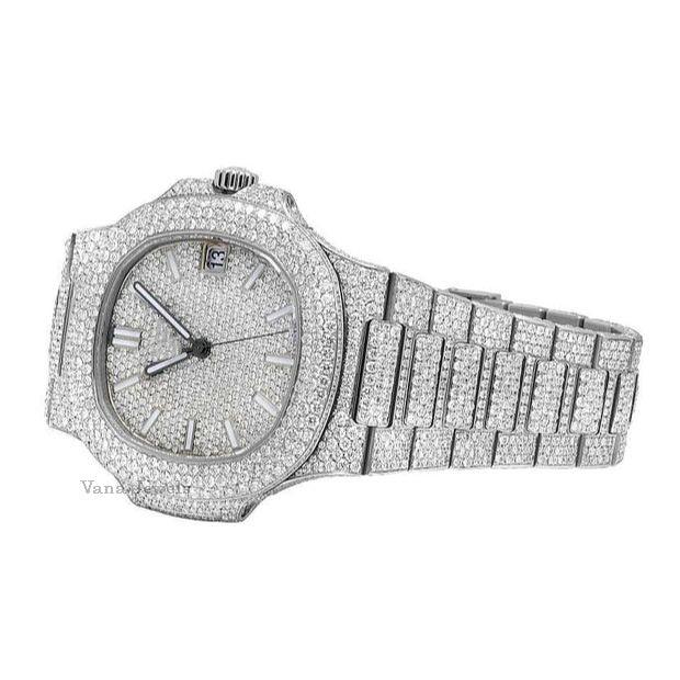 Customized VVS Moissanite Diamaond Iced Out Watch Watch - Vana Jewels