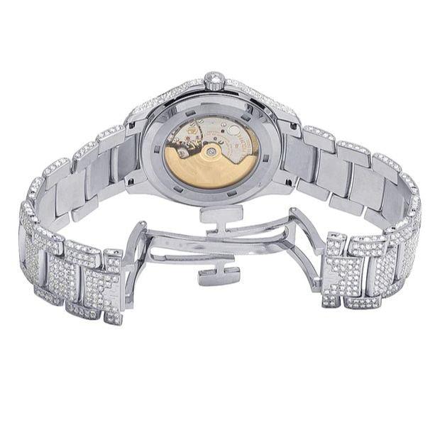 Real VVS Moissanite Diamond Automatic Watch - Vana Jewels